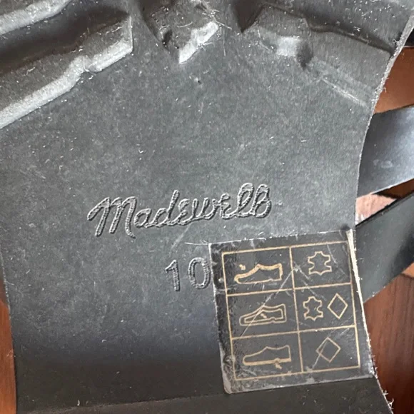 Madewell Cari Fisherman Lugsole Sandal Sz 10 - Picture 9 of 10
